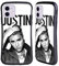 Head Case Designs Offiziell Offizielle Justin Bieber Kalender Schwarz Und Weiss Purpose Hybride Handyhülle Hülle Huelle kompatibel mit Apple iPhone 11