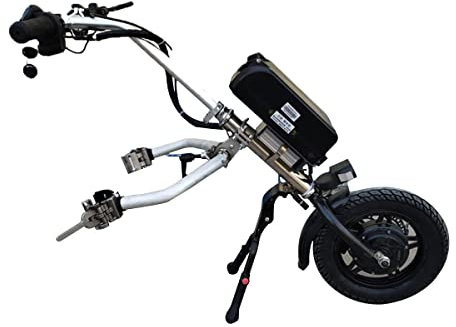 Tragbar und komfortabel 500 W Rollstuhl-Zuggerät Elektrischer Rollstuhl 17 Ah Lithiumbatterie Reichweite 85 km 3 Geschwindigkeiten Einstellbar 12-Zoll-Räder LCD-Display Geeigneter Sportrollstuhl Durch