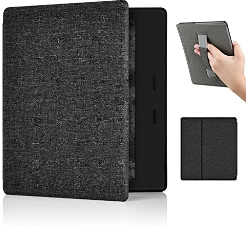 Zcooooool Étui en Tissu pour Kindle Oasis 7(10e et 9e génération, 2019/2017) Housse avec protège-Mains et Conception Anti-Glissement pour Kindle Oasis Coque