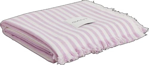 GANT Light Stripe Tagesdecke Farbe Soothing Lilac Größe 130x180