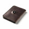 Crazy Horse Craft, AirTag Reisepass Geldbörse - Italienisches Leder, Stone Grey, Reisekartenhalter, Air Tag, Reisepasshüllen ID Passport Wallet