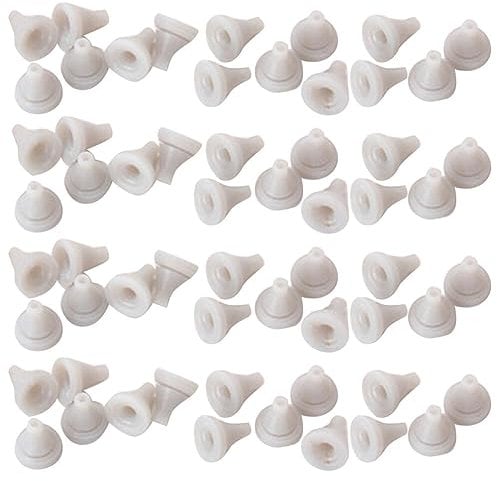 50 Pezzi Ugelli in Silicone Per Soffione Doccia, Ricambio Facile, Adatto a Vari Soffioni, Flusso D'Acqua Uniforme