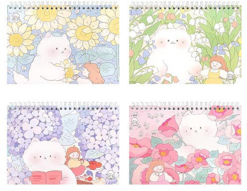 MUDOR 80 Blatt Sticker Sammelalbum (A5, farbig)
