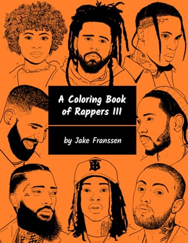 A Coloring Book of Rappers III