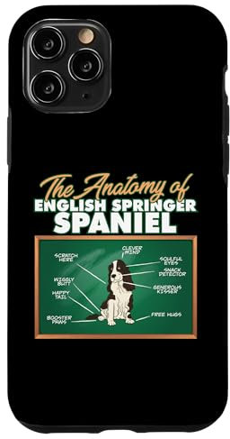 Anatomy Of A English Springer Spaniel Case for iPhone 11 Pro