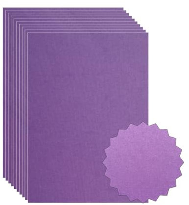 ASENME Cartoncino assortito, formato A4 – 15 unità, viola (Viola, A4/15 unità)