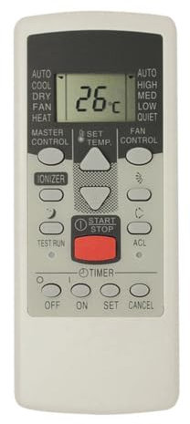 Control Remoto AR-PV1 Aire Acondicionado reemplazar for Fujitsu AR-DJ5 AR-JE5 AR-JE4 AR-PV2 AR-PV4 AR-JE7 AR-DJ5