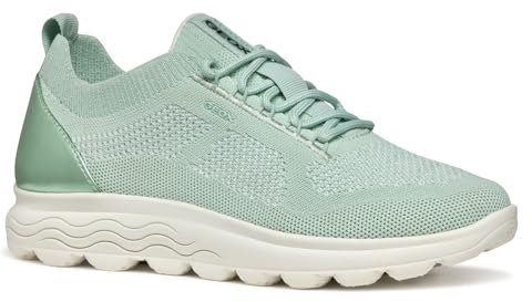 Geox D SPHERICA E, Zapatillas Mujer, Mint, 39 EU
