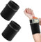 Handgelenktasche 2 Stück,Handgelenktasche Wasserdicht,Sport Handgelenk Brieftaschen,Schweißband Handgelenk,Handgelenktasche für Damen Herren,Sport Schweißband Wristbands Mit Reißverschlusstasche