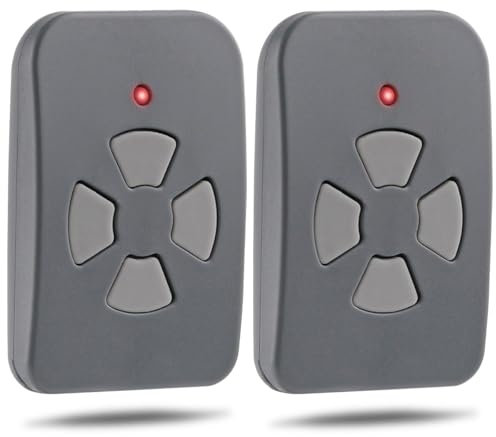 Selridasia 868,3 MHz Garagentor Handsender Ersatz für Marantec Digital 382 384 Handsender, Marantec Digital 302 304 321 131 321, 2 Stück