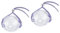 HAPINARY 2pcs Breathable Cat Muzzle for Grooming and Bathing Transparent Anti-bite Cover for Cats Easy to Use Material for Pet Owners