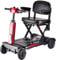 Lightweight 24kg Automatically Folding Mobility Scooter with Removeable Battery Boot Scooter Portable Travel Scooter
