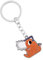 Weeb Keychains Chainsaw Man Anime Keychain – Pochita Anime Merch with Rugged Metal Key Ring & Phone Charm, Heavy-Duty Gift for Keys, Bags & Lanyards, Premium Chainsaw Man Accessory with Box
