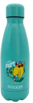 Ard'time - Duck'n Bouteille Isotherme Skate Finition Mate, Bouteille Etanche 350ML, Gourde Isotherme Double Paroi, Bouteille Réutilisable, Bouteille en Acier Inoxydable, Thermos Chaud et Froid