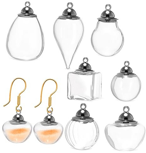 Generisch 7St Hochzeitsgeschenke für paar Mini-Tropfflasche leere Schnapsflaschen Saft-Shot-Flaschen Glaswaren Krüge mit Deckel glasbehälter glasgefäß dekoringe Hexengläser Miniaturflaschen