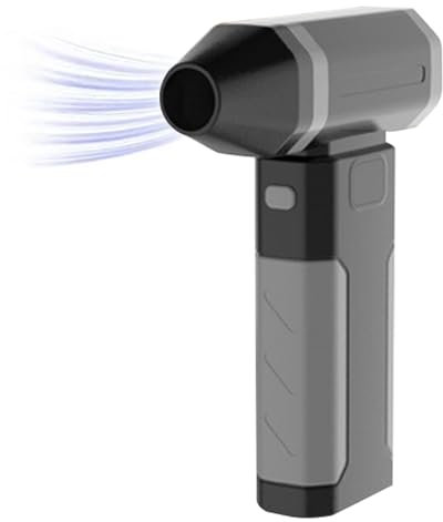 Bombe À Air Comprimé | Souffleur d'Air Sans Fil Haute Pression avec Ventilateur Turbo Brushless - Ventilateur Turbo Sans Fil Rechargeable et Accessoires de Nettoyage Portable pour Ordinateur, Maison e