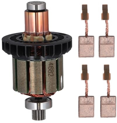 Escobillas de carbón para motor de taladro 619380-9 619583-5 con destornillador eléctrico inalámbrico Makita DDF482 DHP482 Series CB-440 de 13 x 13 x 10 mm, repuesto de herramienta eléctrica