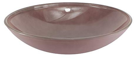 Budawi® Glasschale Brunnenschale Obstschale Schale lila Ø 40 cm für Zimmerbrunnen Nebler