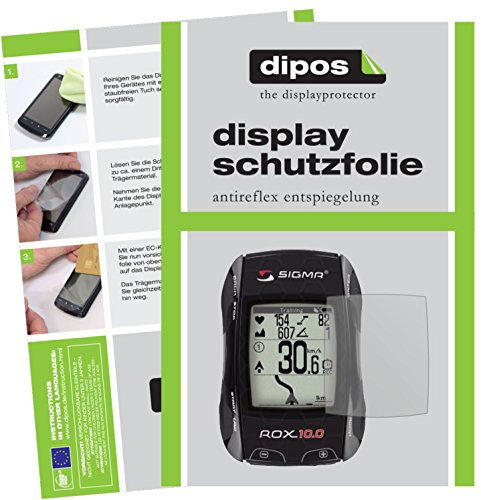 dipos 3x Displayschutzfolie matt für Sigma Rox 10.0