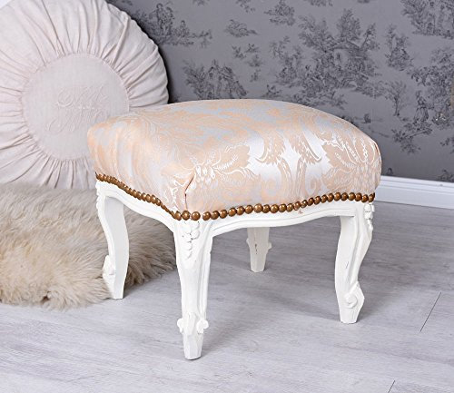 Hocker Barock Sitzbank Fussbänkchen Bank Fusshocker Sitzhocker cat689d27 Palazzo Exklusiv