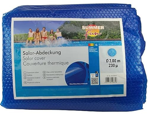 Extra-Solar-Abdeckung rund für Becken 300 cm