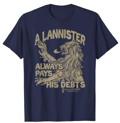 Game of Thrones A Lannister Always Pays his Debts T-Shirt