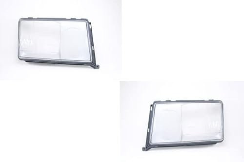 Johns, Scheinwerfer Satz passend für Mercedes W124 Scheinwerferglas 09/89-06/93 Set links & rechts