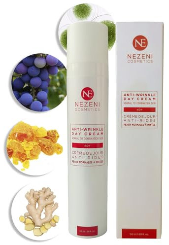 Anti-Falten-Gesichtscreme für Damen/Herren, 16 Aktivstoffe | Tiefenfaltenfüller | straffende Tagescreme gegen Falten, Gesicht, Hals und Dekolleté | normale, fettige und Mischhaut