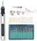 Gravur Werkzeug Kit, Kabellos USB Gravierstift mit 20 Bits Elektrischer Wiederaufladierbar Graveur Multifunktionswerkzeuge Graviermaschine Tragbarer DIY Rotationsgravierer für Schmuck Glas Holz Stein