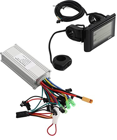 Alomejor 36V 48V 500W Elektromotor Brushless Controller mit SW900 LCD Display für Elektrofahrrad
