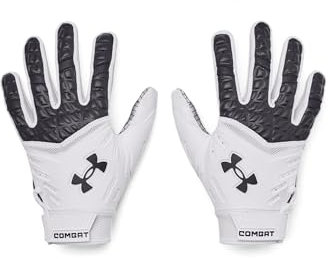 Under Armour - - Combat-Footballhandschuhe für Herren, Kolorit Black (001), Größe: