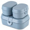 Koziol Lunchboxen 3er-Set PASCAL READY MINI Brotdosen Kunststoff Blau