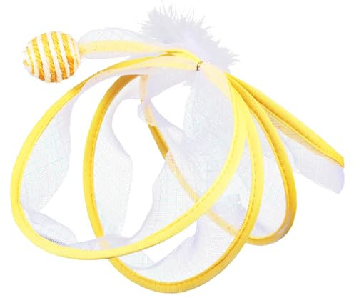 minkissy 4pcs Faltbarer Katzentunnel Katzenspielzeug zum Kratzen Katzentunnel mit Bällen Elastisches Netz Katzentunnel Kätzchen Tunnel Katzenspielzeug Home Cat Plaything Toys für Katzen Kauen Katze