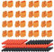 senvenelec (32Pcs XT60 Männlich Weiblich Adapter, XT60 Männlich Weiblich Rundstecker Stecker - Hochstrom Stecker für RC Lipo Akku Adapter, 64Pcs Schrumpfschlauch.