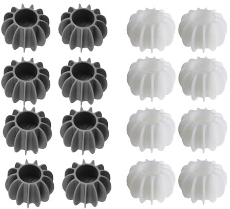 Landrain 16 Stück waschbälle für daunenjacken, Wiederverwendbare trocknerbälle für daunenjacken