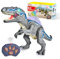 SYNCFUN Ferngesteuertes Dinosaurier-Spielzeug für Jungen und Mädchen im Alter von 3 4 5 6 7 Jahren, Laufender und Brüllender Realistischer T-Rex-Dinosaurier, Geburtstags
