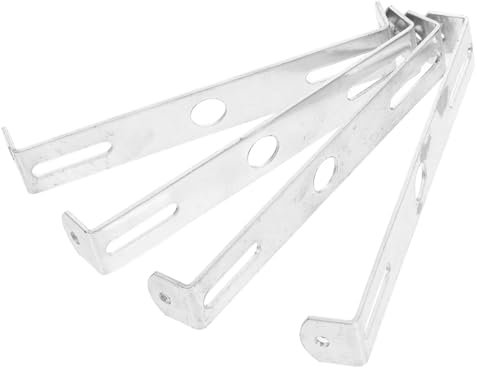 KITANDOVE 4 Stück Beleuchtungshalterung Montagehalterung Halterung Für Montageplatte Deckenventilator-montagesatz Teile Für Lampenfassungen Lichtzubehör Für Zu Hause Halterungen Silver Eisen