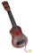 BRIGHTFUFU Ukulele Gitarrenspielzeug für Kinder Jungen und Mädchen Ukulele musikalisches Lernspielzeug glatt sicher für Kleinkinder