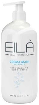 EILA' Crema mani nutriente cera d'api e olio di cocco 500ml