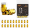 HANGLIFE PC4-M6 PTFE-Schlauchverbinder, Push-to-Connect Schnellanschlüsse, 1,75 mm Filament Pneumatische Kupplung, Push-Fit Adapter – Zubehör für 3D-Drucker, Ideal für Pneumatische Systeme(20er-Pack)