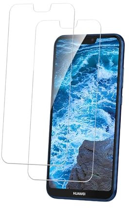 Camokia 2 Stück 9H Härte HD Klar Schutzfolie für Huawei P20 lite Schutzglas, 0.33mm Ultra-klar Glas für Huawei P20 lite Displayschutzfolie