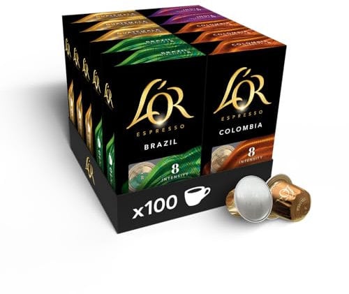 L'OR Espresso ASSORTIMENT 4 variétés ORIGINES 100 capsules