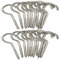 AxeSickle 2.9 Inch Heavy Duty Large Screw Hook Ceiling Hook Cup Hook 30 Pcs