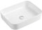 VBChome Waschbecken 51 x 40 cm Keramik Weiß Oval Waschtisch Handwaschbecken Aufsatzwaschbecken Waschschale Gäste WC