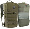 TACWRK x Tasmanian Tiger TT Essential Pack L + TT Organizer Panel Rubber Patch - Bundle 15 Liter Daypack Rucksack + Organizer + Rubber-Patch, Oliv