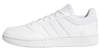 adidas Femme Hoops 3.0 Low Classic Shoes, Cloud White / Cloud White / Dash Grey, 36 EU