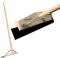 Newman and Cole Wooden Floor Squeegee Heavy Duty for Industrial Cleaning | Large Squeegee Broom with 120cm Wooden Handle | Wet Room Floor Cleaner, Warehouse, Patio and Swimming Pool Squeegee (18-inch)