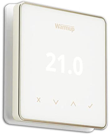 Warmup Element Smart WiFi Thermostat Raumregler für Fußbodenheizung, Elektro Heizung, Farbe: Weiß
