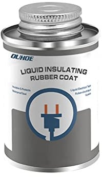 Aublinto Flüssiges Isolierband,Wasserdichtes Schnell Trocknendes Dichtmittel Isolierkleber Elektrikerband Klebeband Röhrenisolierung Isolierbänder für Alle Elektro Und Verkabelungsanforderung