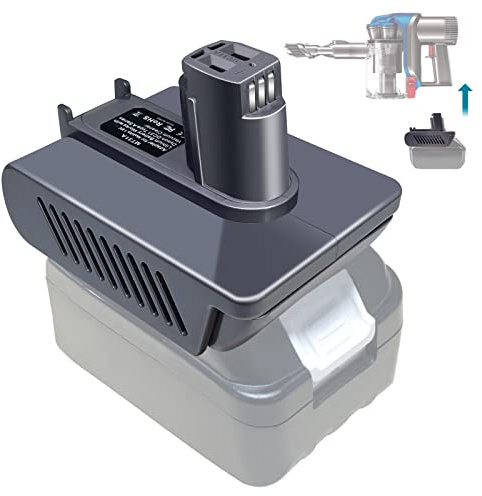 DC31 Type A Battery Adapter for Makita 18V Li-ion Battery to Replace for Dyson Type A DC30 DC31 DC34 DC35 DC44 DC45 Battery, Work for Dyson Type A Vacuum Cleaners